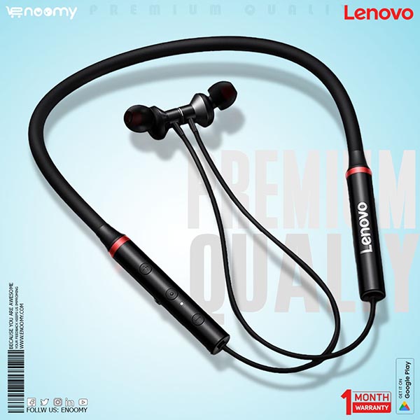 Lenovo HE05X Wireless Neckband